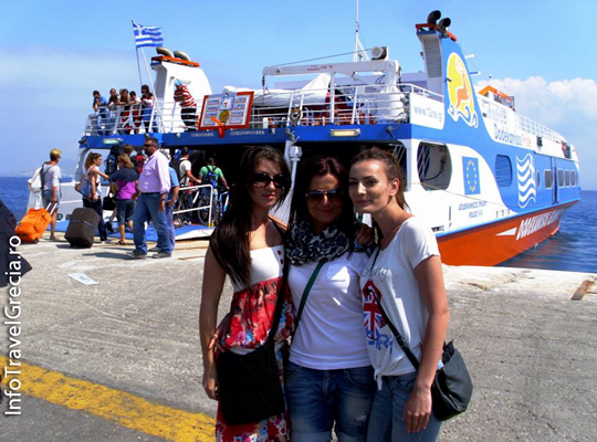 insula Kos Grecia ferryboat